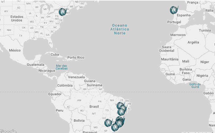 Mapa de Cobertura Nacional